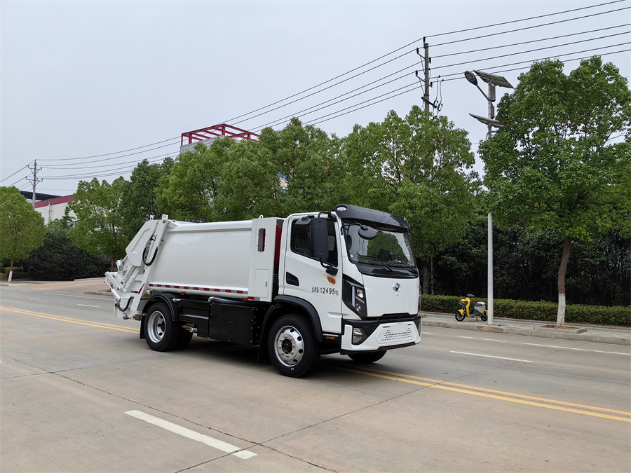 9方12.5吨 新能源纯电动压缩垃圾车  壹为